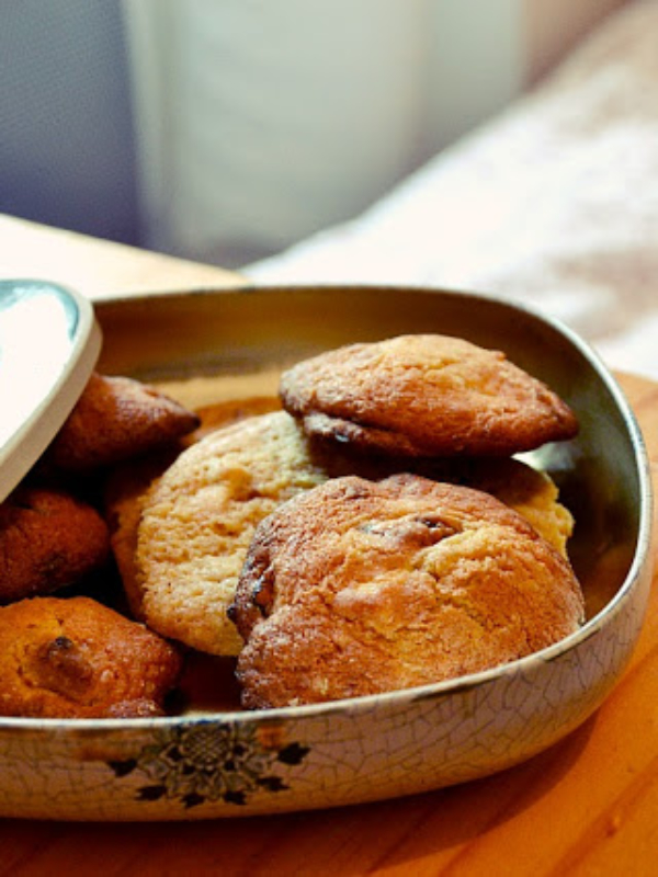 Recette #4   – Cookies chocolat blanc&cranberries –