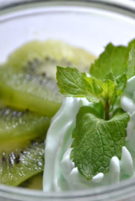 Recette – Panna Cotta Kiwi Passion –