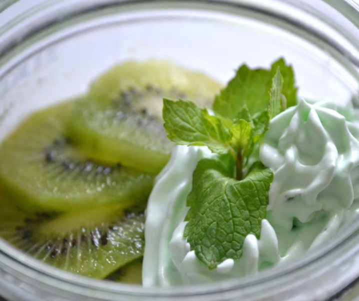 Recette – Panna Cotta Kiwi Passion –