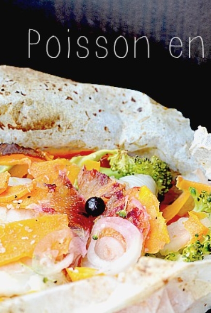 Recette Papillote de poisson à l&rsquo;orange sanguine