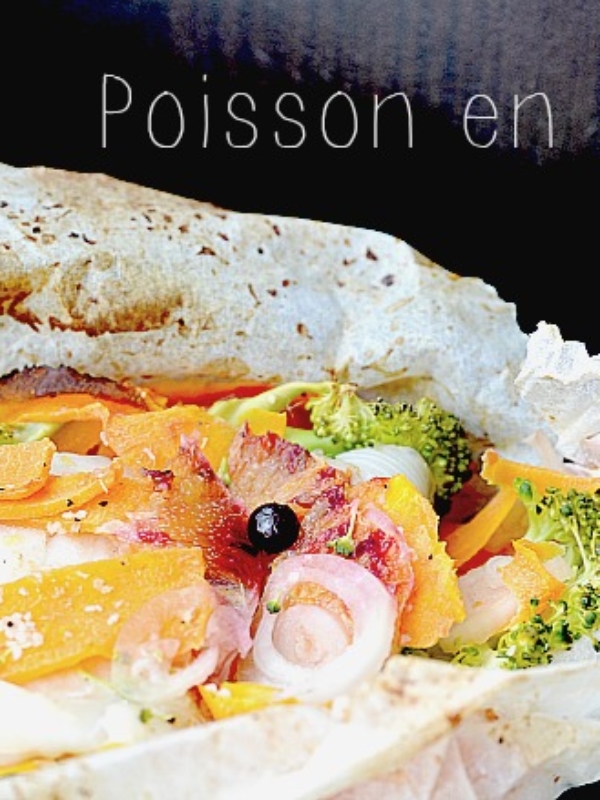 Recette Papillote de poisson à l’orange sanguine