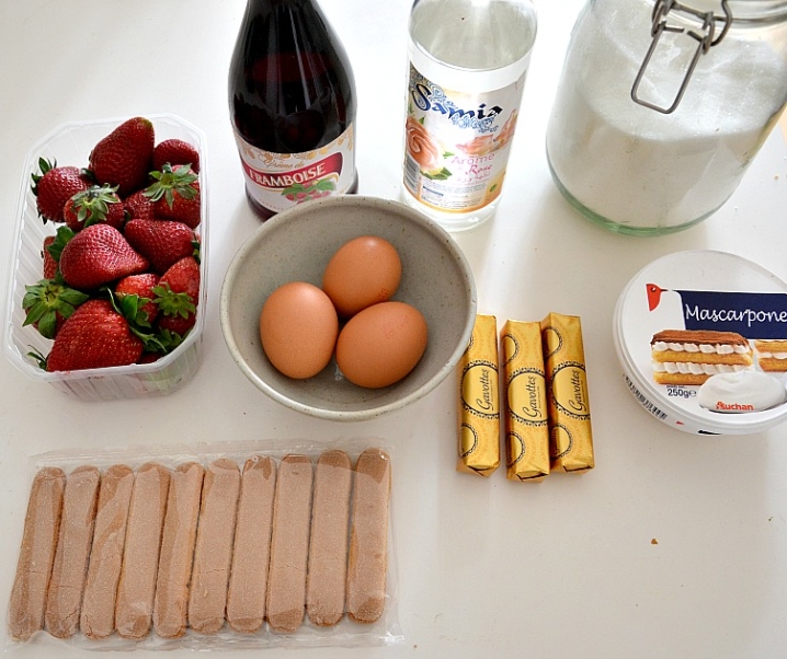 Recette #25 Tiramisu aux Fraises
