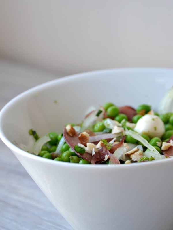 Salade de petits pois