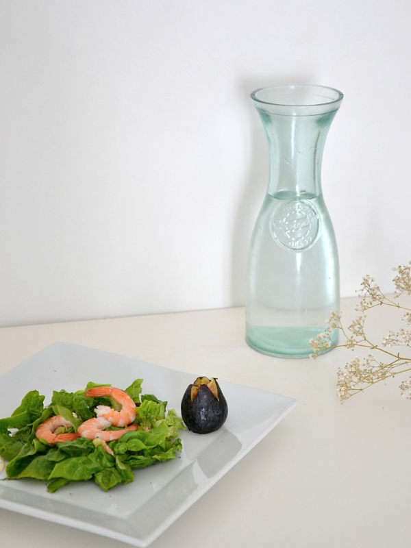 Recette Salade Figue | Crevette