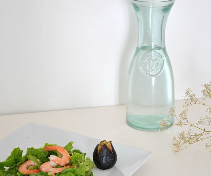 Recette Salade Figue | Crevette