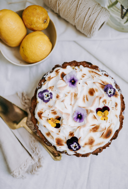 Tarte au citron meringué