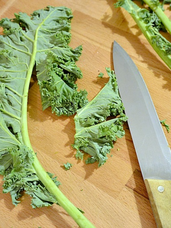 Recette – Kale en salade