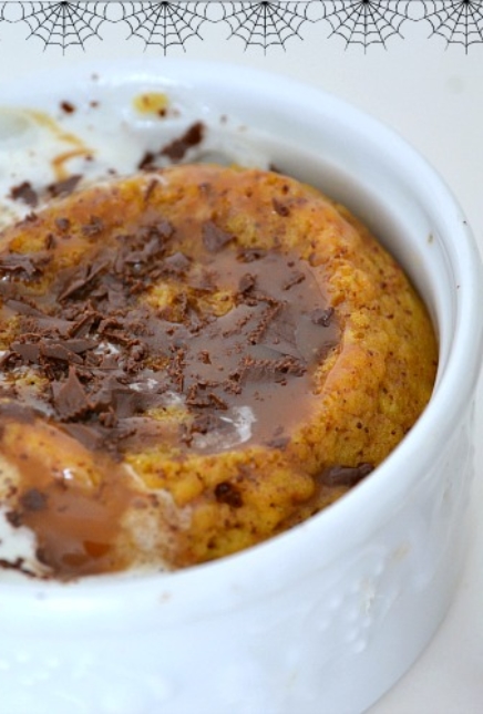 Recette #42 – Mug Cake d&rsquo;Halloween –