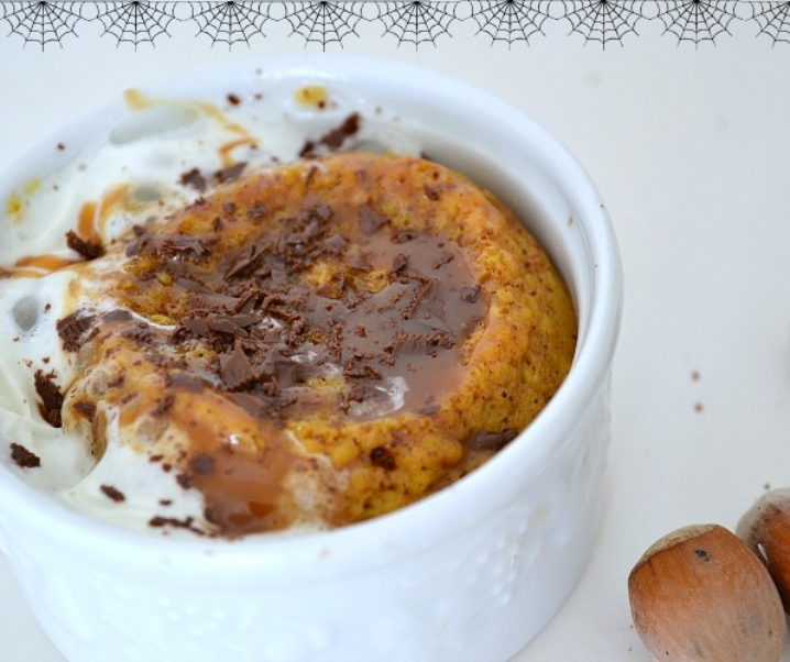 Recette #42 – Mug Cake d’Halloween –