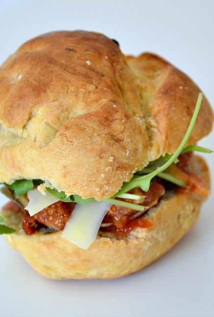 Recette # 40 – Sandwich Burger d&rsquo;Automne