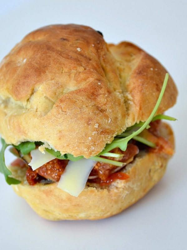 Recette # 40 – Sandwich Burger d’Automne