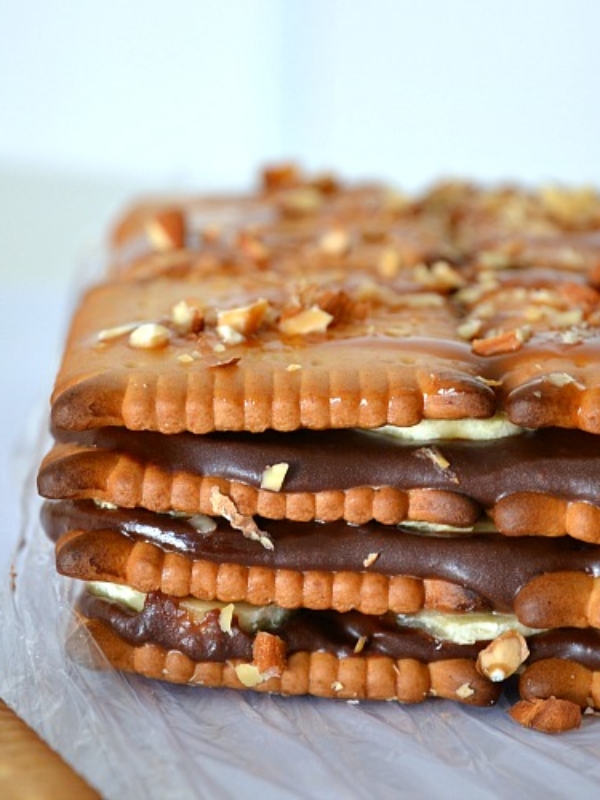 Recette # 41 Gateau de petit beurre Lu