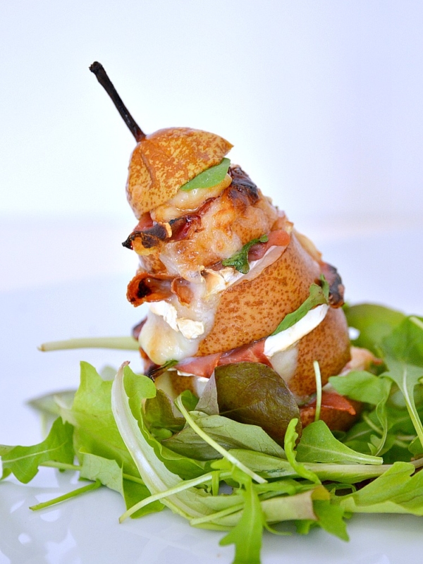 Recette #44-  Sandwich de Poire et Salade