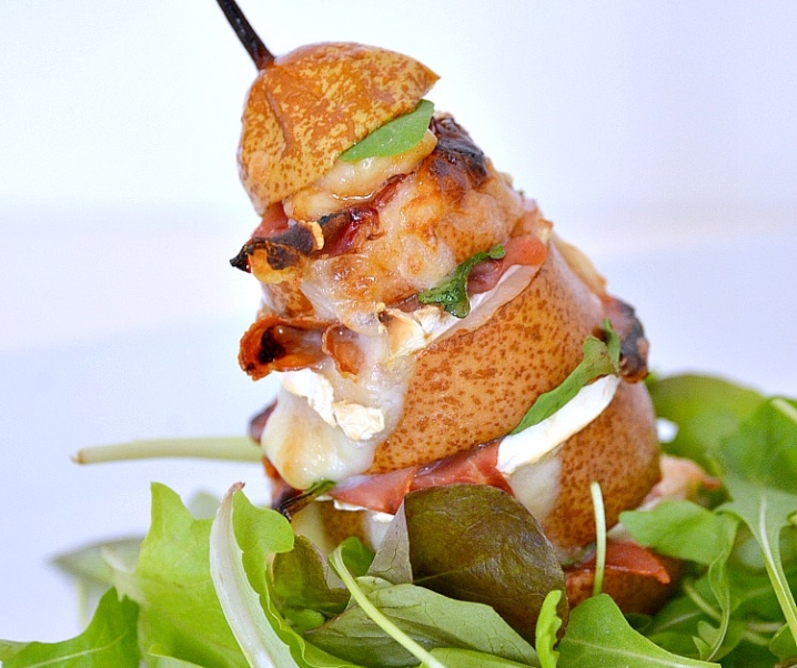 Recette #44-  Sandwich de Poire et Salade