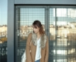 Look n°70 – Manteau Doudou & Echarpe plaid –