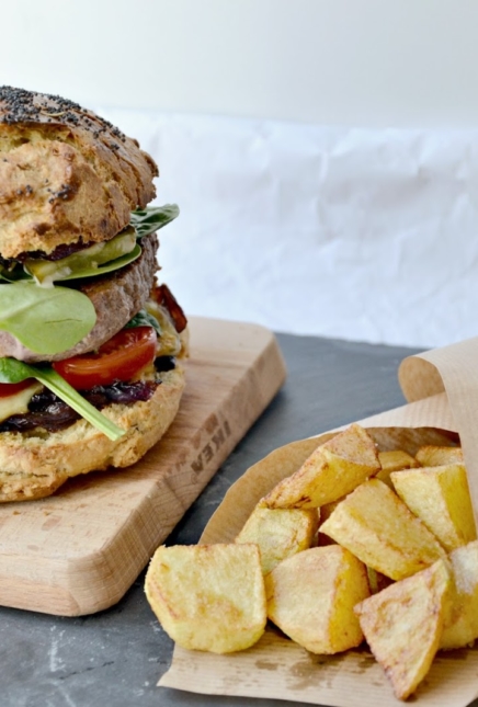 Recette – Burger pour accueillir le printemps-