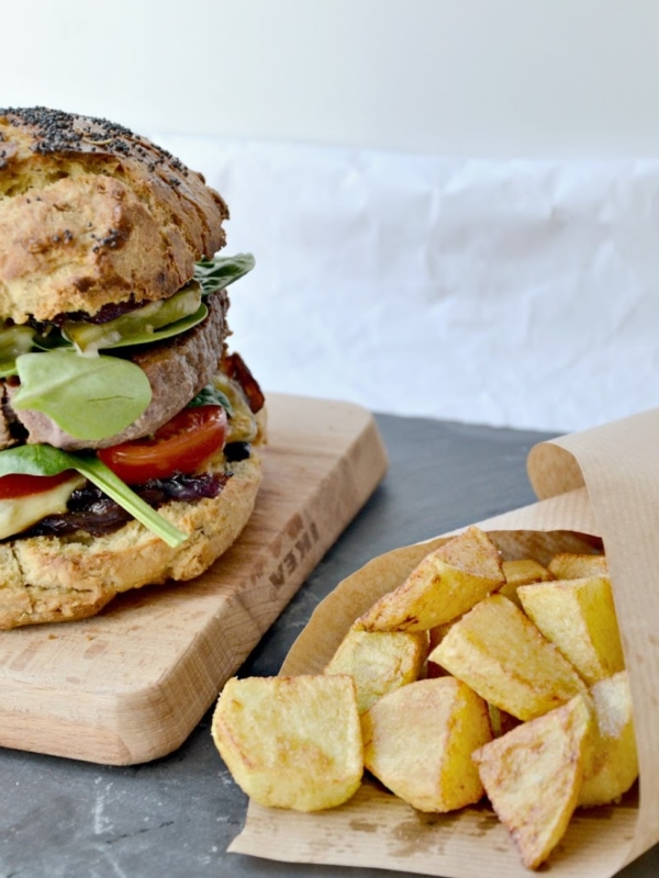 Recette – Burger pour accueillir le printemps-
