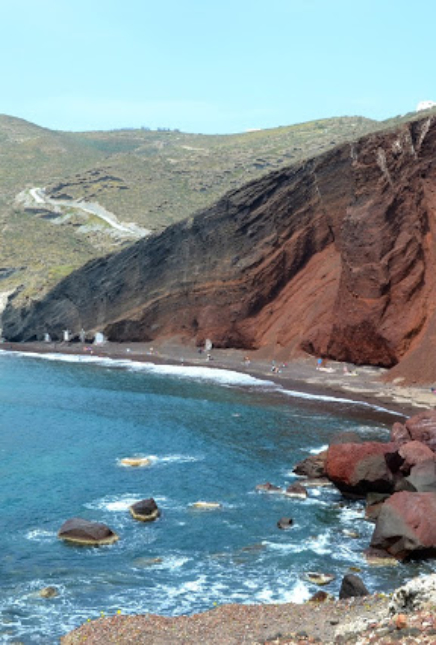 Santorin: au Sud de Fira