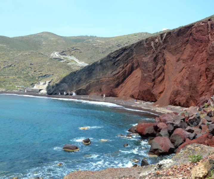 Santorin: au Sud de Fira