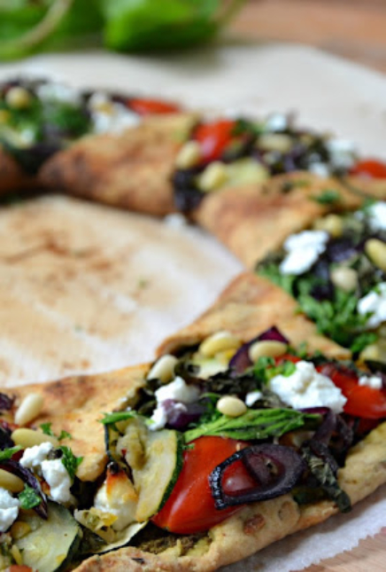 Tarte de légumes et d&rsquo;herbes fraiches