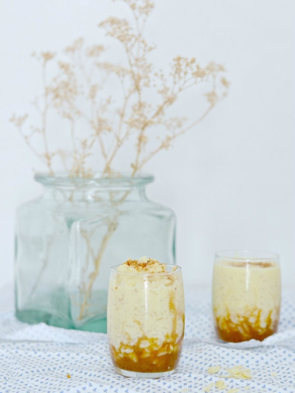 Riz au Lait d’amande & Caramel au beurre salé