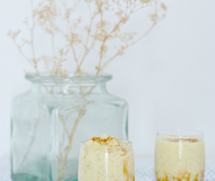 Riz au Lait d’amande & Caramel au beurre salé