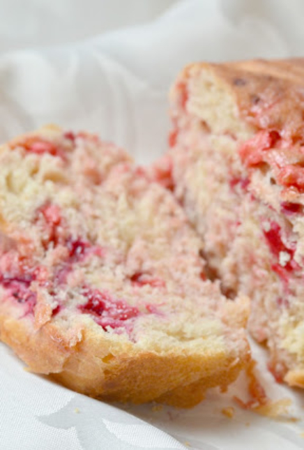 Brioche pralines roses et framboises