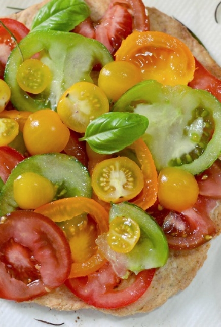 Tarte Parmesan / Tomates