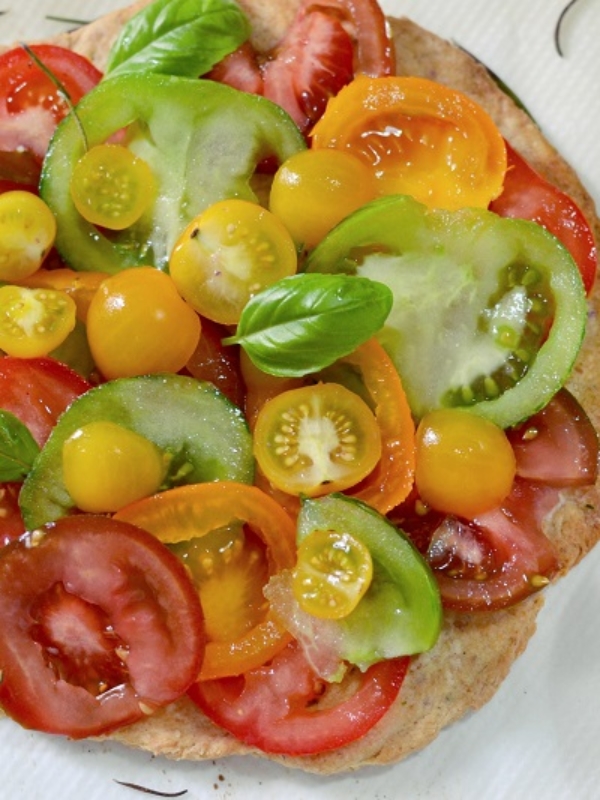 Tarte Parmesan / Tomates