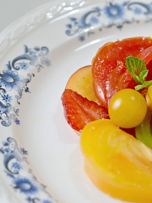 Tomate, Fraise & Nectarine
