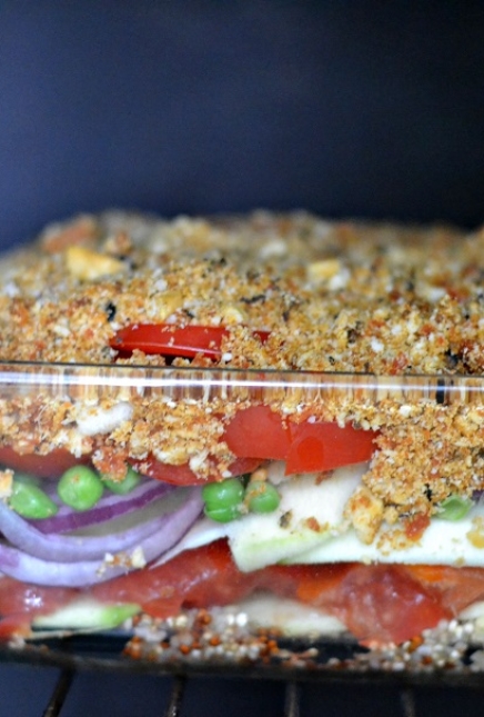 Crumble de légumes, TUC/Chorizo