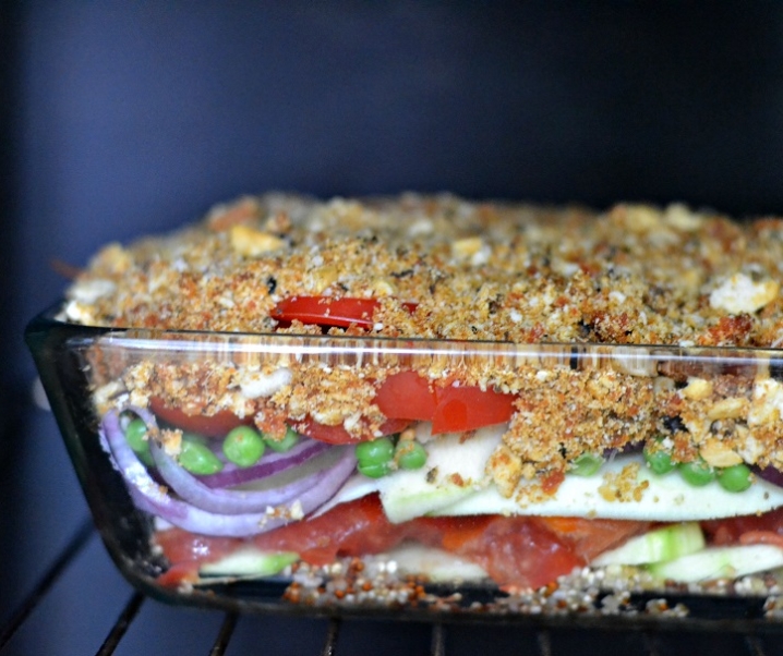 Crumble de légumes, TUC/Chorizo