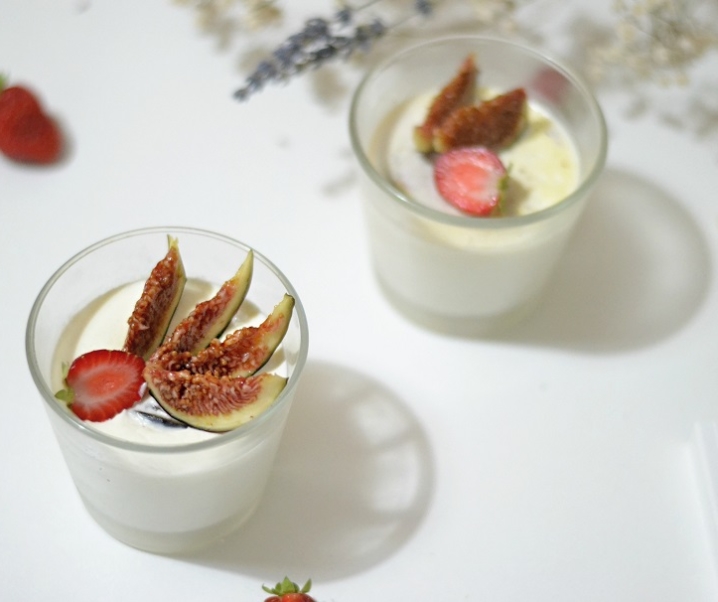 Panna Cotta Violette/Figue