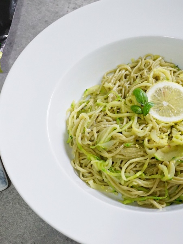 Pâtes au citron (vegan)