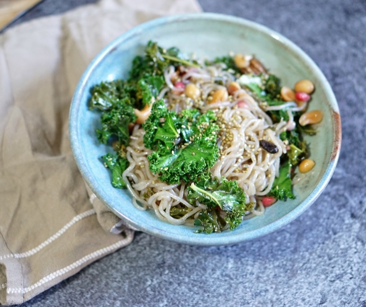 Pâtes de Konjac et Kale