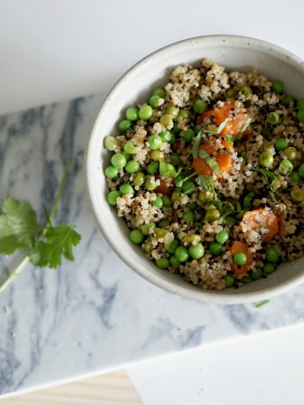 Quinoa aux légumes [vegan]