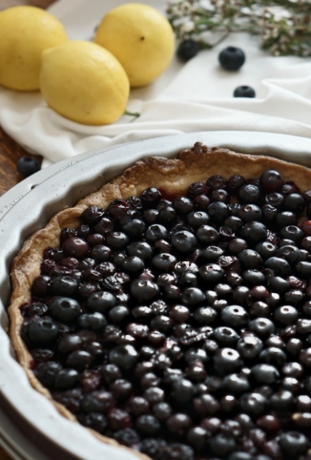 Tarte Citron Myrtilles