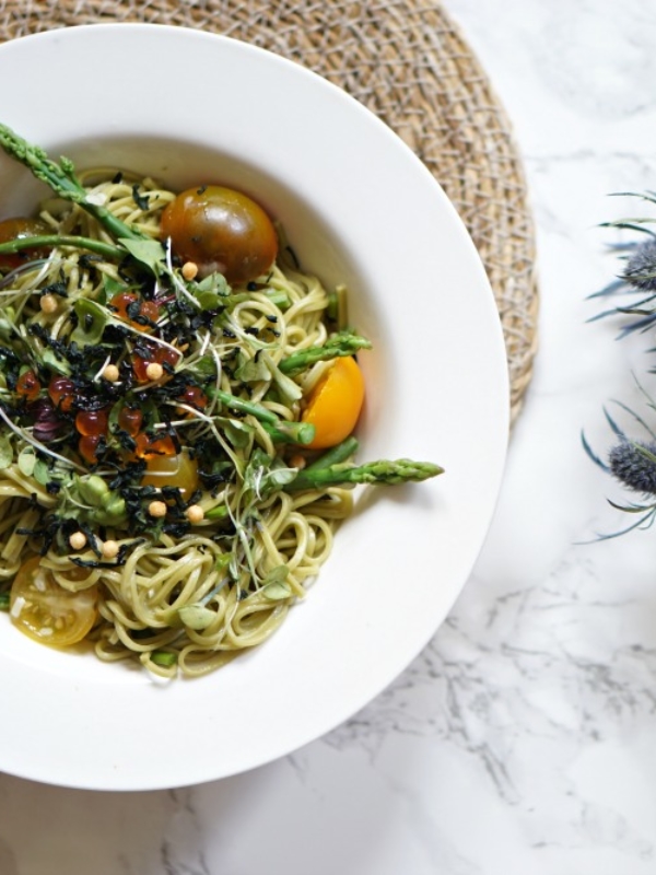 Healthy Matcha Pasta