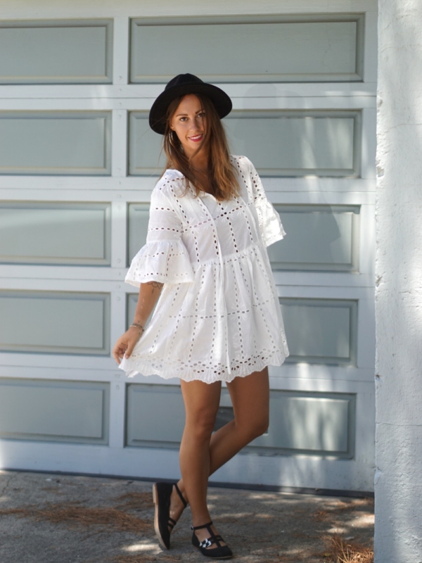Broderie anglaise et robe d’été