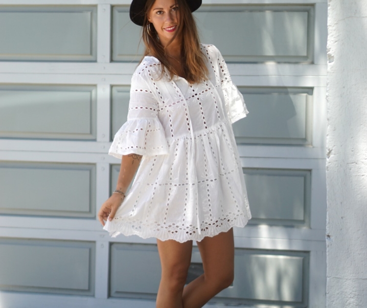 Broderie anglaise et robe d’été