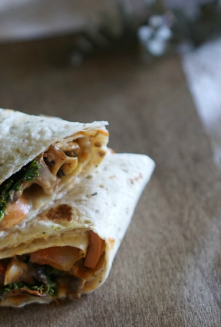 Wrap Vegan parfait pour le lunch