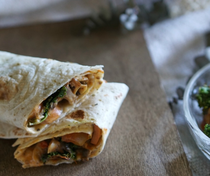Wrap Vegan parfait pour le lunch