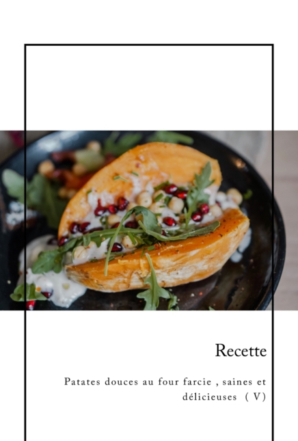 Patates douces farcies