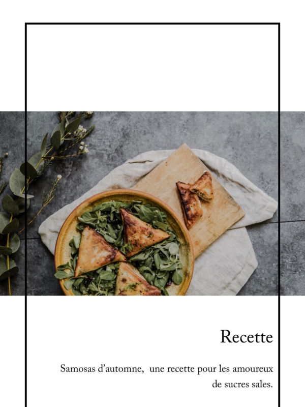 Prêt en 10 min : Samosas d’automne