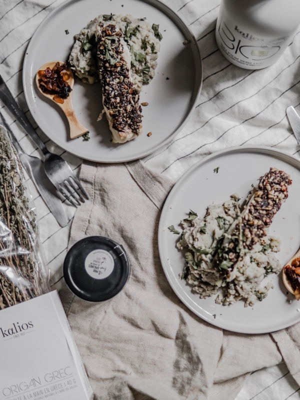 Poisson aux accents grecs