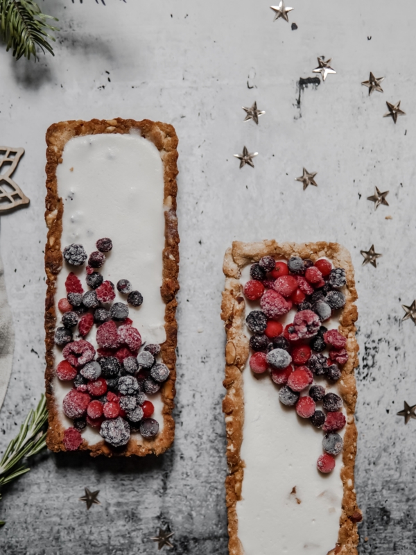 Menu de Noël: Tarte vegan coco/praliné