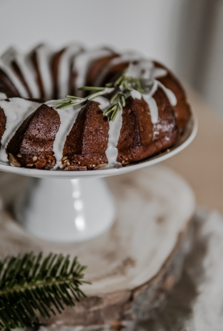 Couronne de Noël aux dattes (version vegan inside)