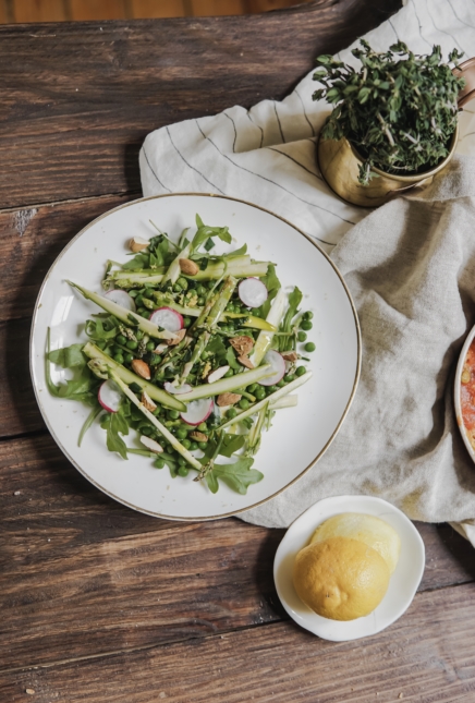 Salade fraiche de printemps