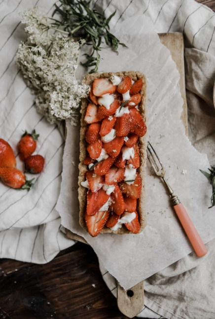 Tarte aux fraises