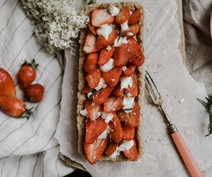 Tarte aux fraises